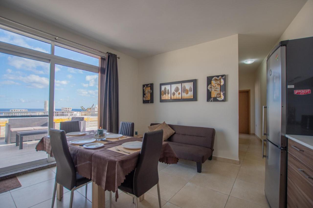 Kernice Penthouse With Sea And Country Views Of Xghajra Extérieur photo