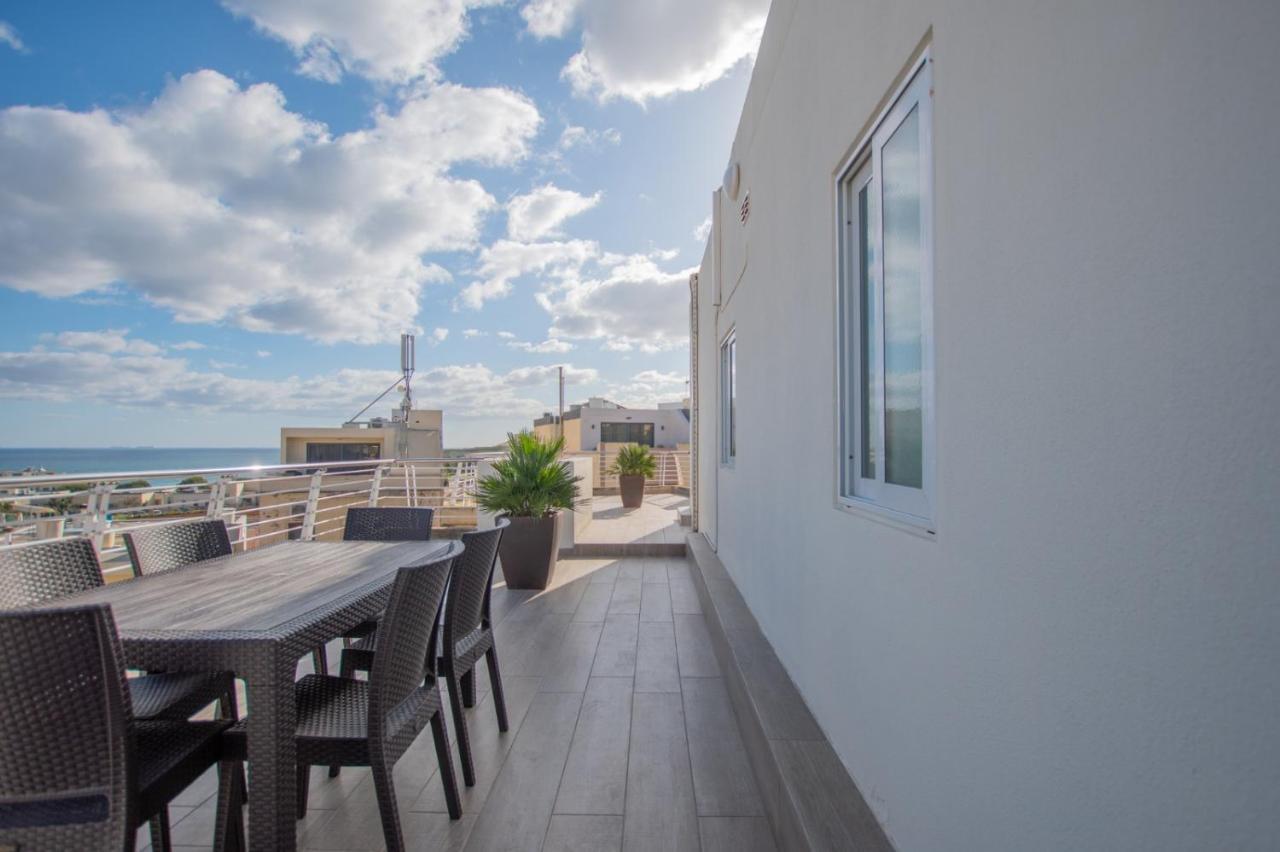 Kernice Penthouse With Sea And Country Views Of Xghajra Extérieur photo